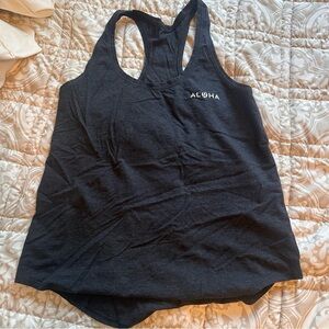 EUC lululemon racer back tank with logo from Hawaii